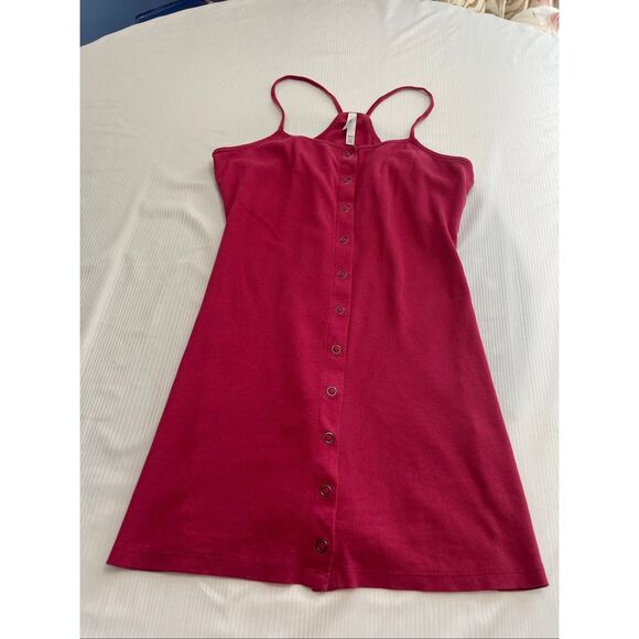 RVCA Women’s Red Tank Dress Size Medium - Picture 1 of 6